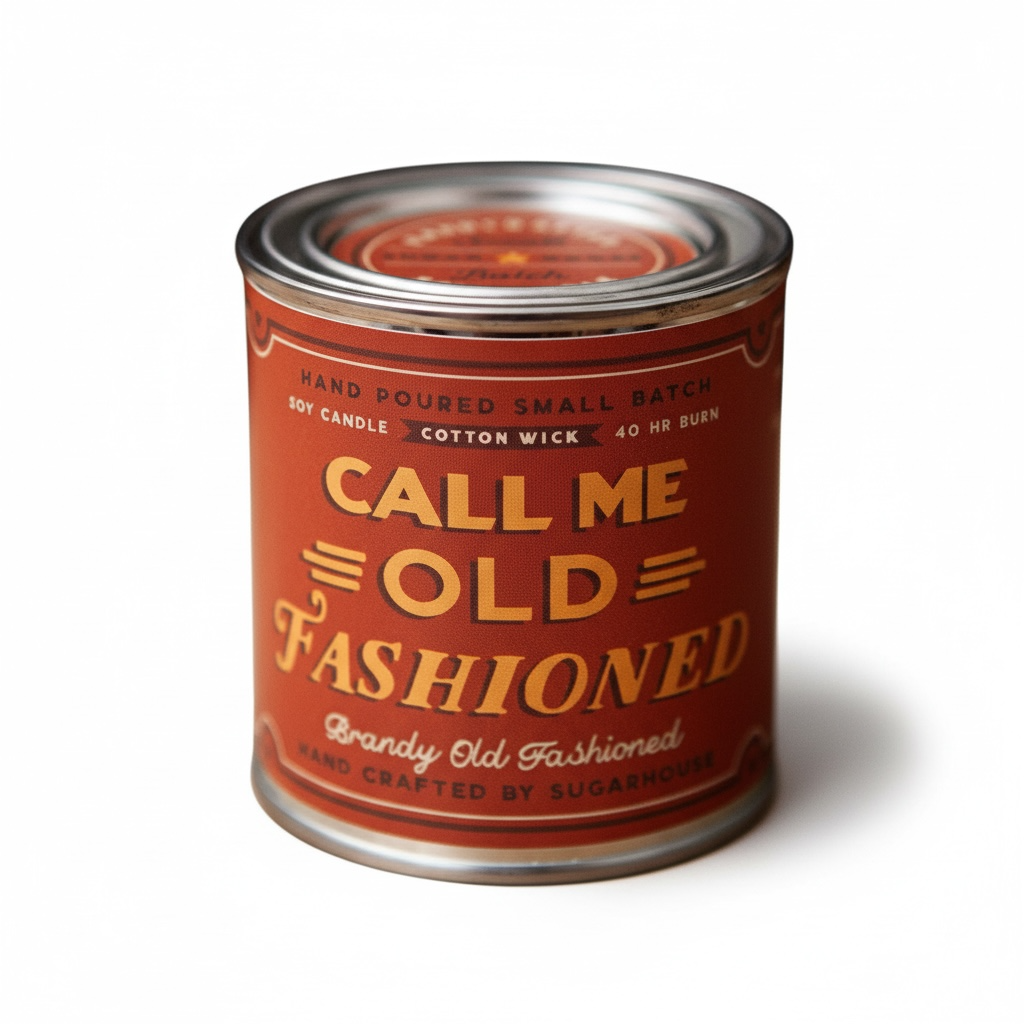 Call Me Old Fashioned Soy Soy Paint Can Candle