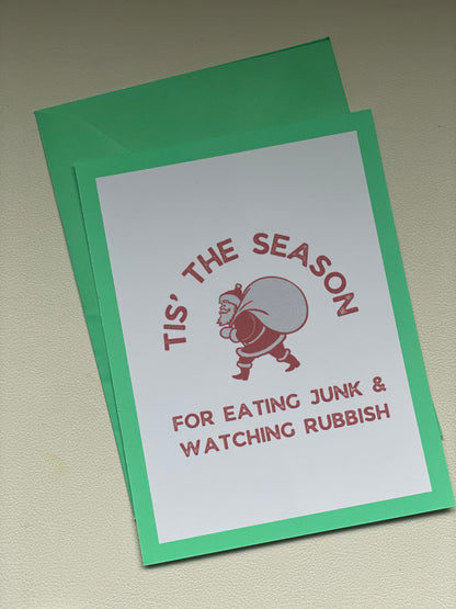 Junk & Rubbish Notecards - Pink