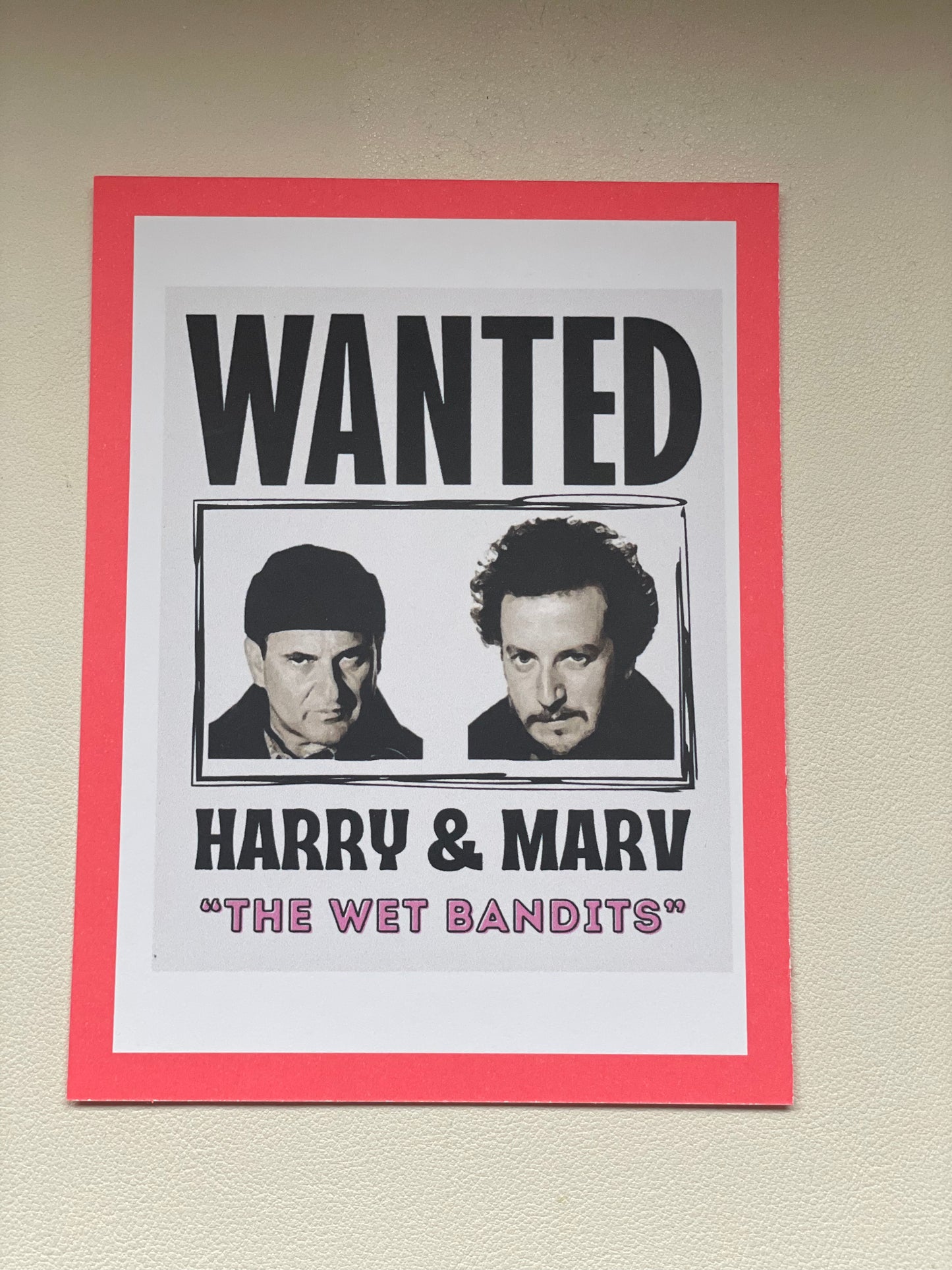 Harry & Marv Flat Cards