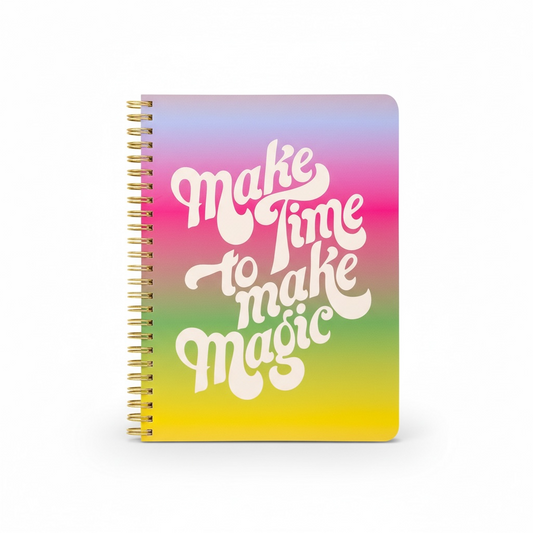 Make Time to Make Magic Rough Draft Notebook
