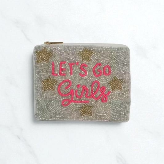 Let’s Go Girls Beaded Coin Purse