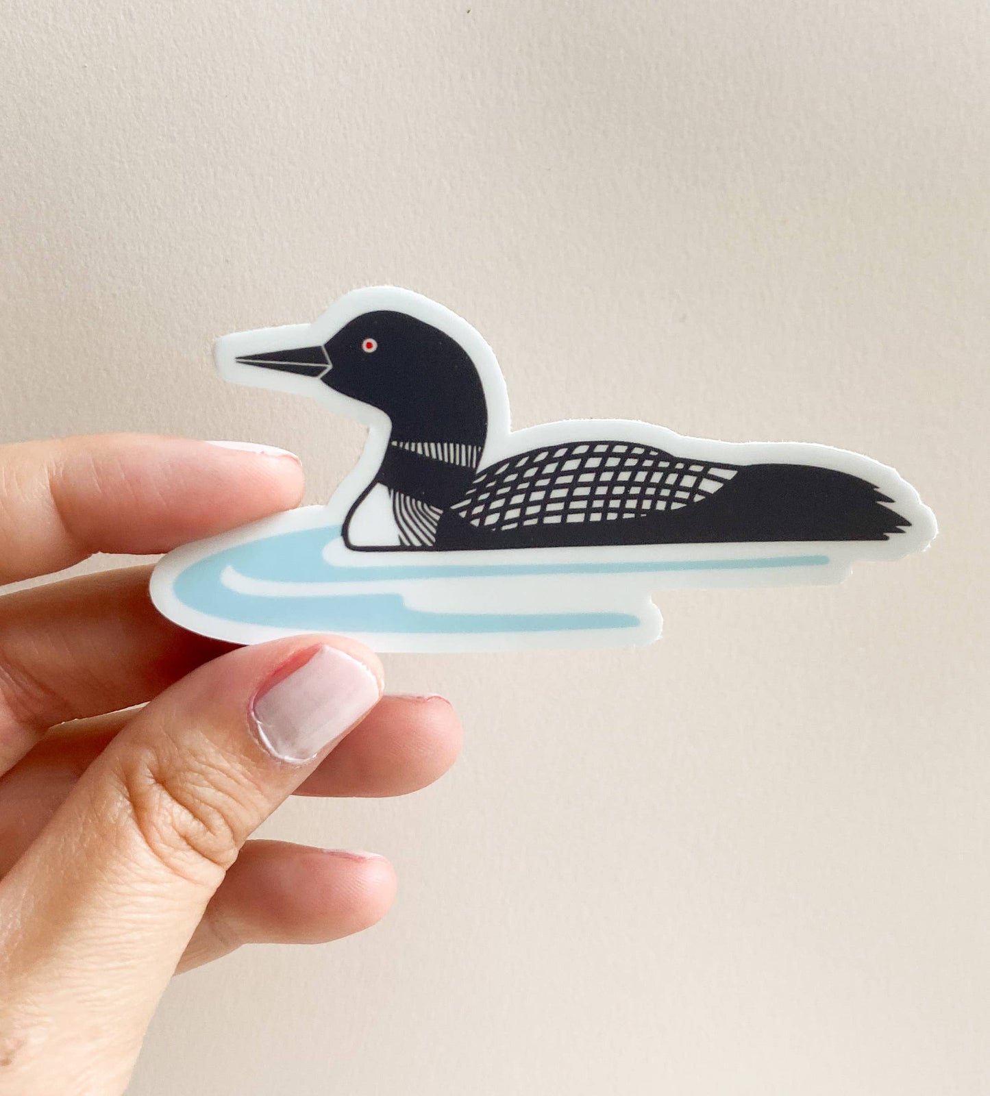 Loon Midwest up north vinyl sticker 