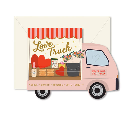Love Truck Greeting Card