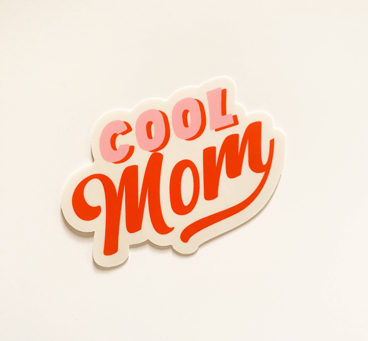 Cool Mom Vinyl Sticker 