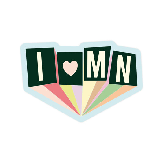 Minnesota MN State Midwest High Quality Vinyl Sticker