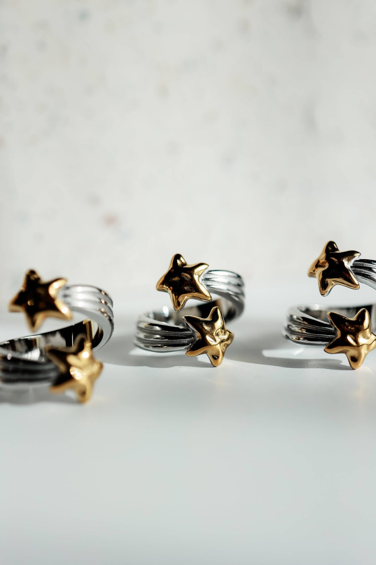 THE TWIN STAR WRAP RING: 8